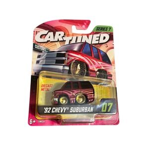 NIB MGA Car Tuned '92 Chevy Suburban Red Series 7 Customs diecast 1:64 scale #07